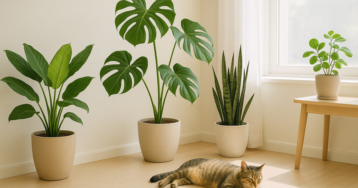 Best Pet-Friendly Houseplants — healthy houseplant in a bright, calm home