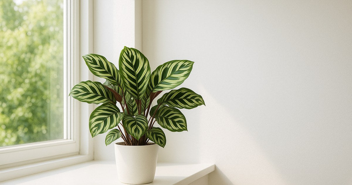 Calathea & Prayer Plant Care Guide: Light, Water & Tips — healthy houseplant in a bright, calm home