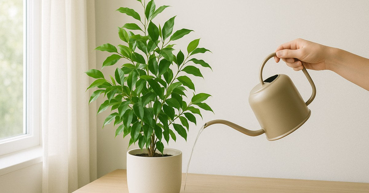 How Often Should You Water Your Houseplants? — healthy houseplant in a bright, calm home