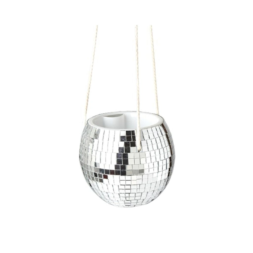 Disco Ball Hanging Planter