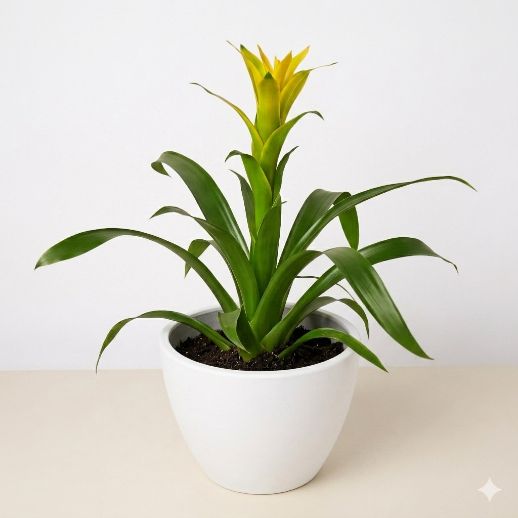 Guzmania Bromeliad 'Yellow' – view 6