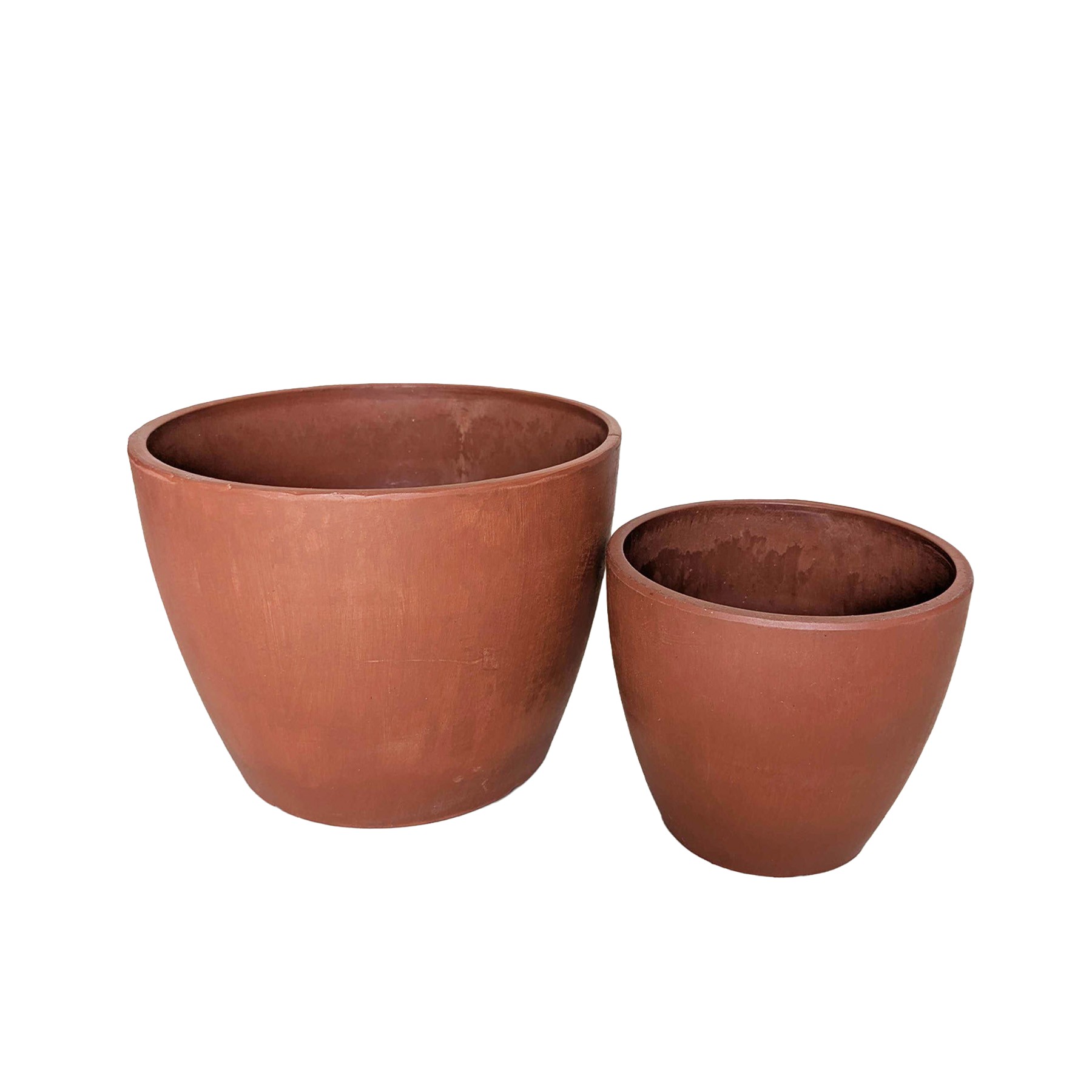 Black and TerraCotta Eco Pots – view 4