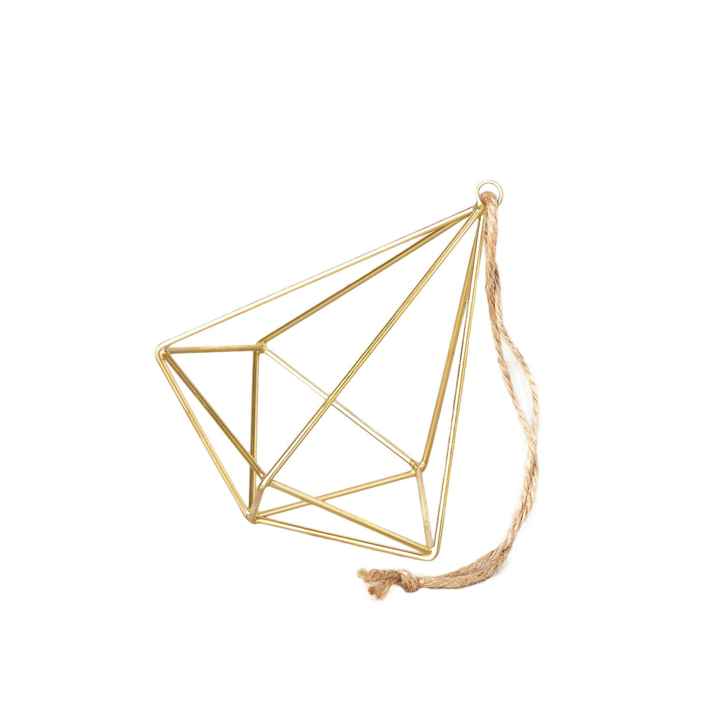 Air Plant Display Hanger - Brass by House Plant Dropship
