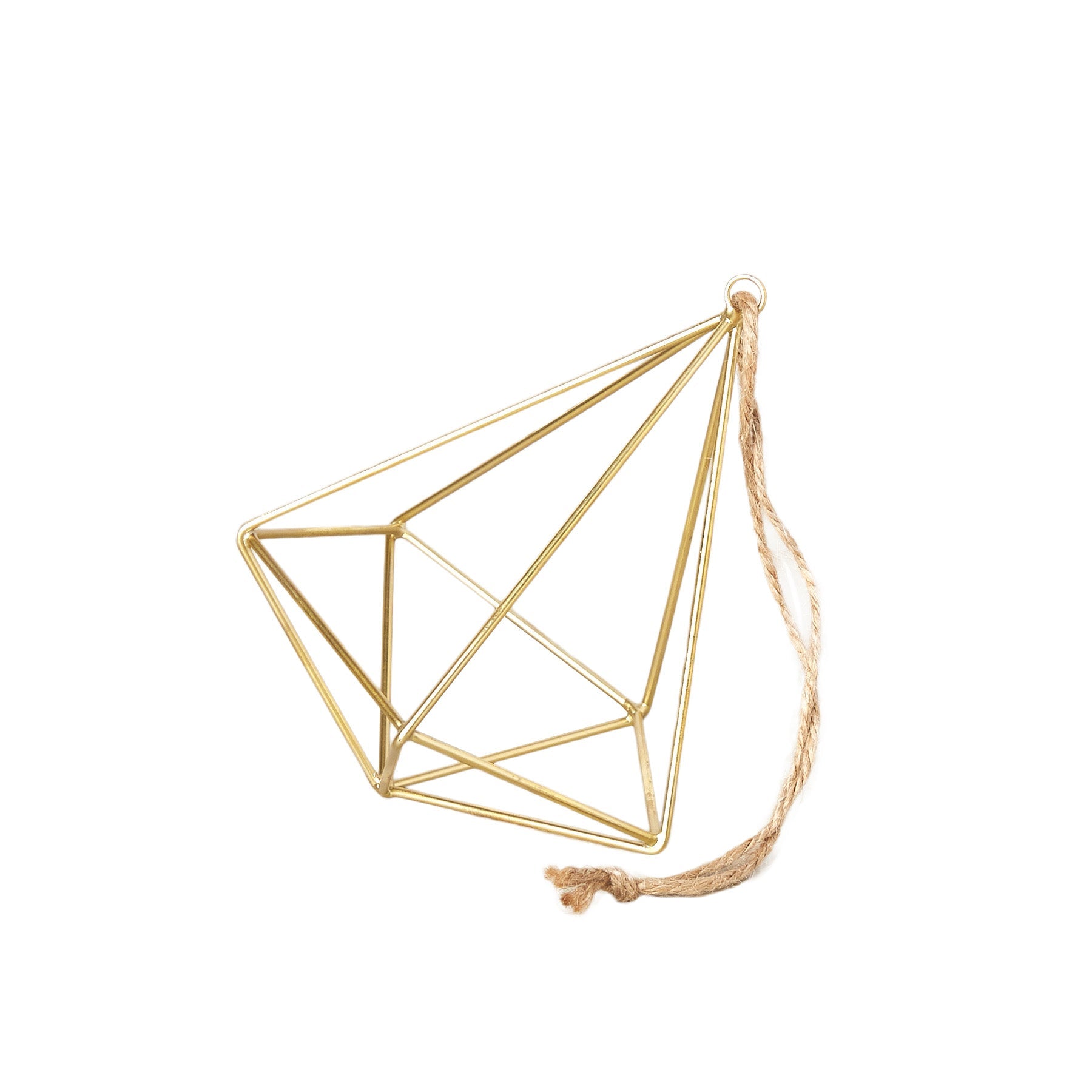 Air Plant Display Hanger - Brass by House Plant Dropship